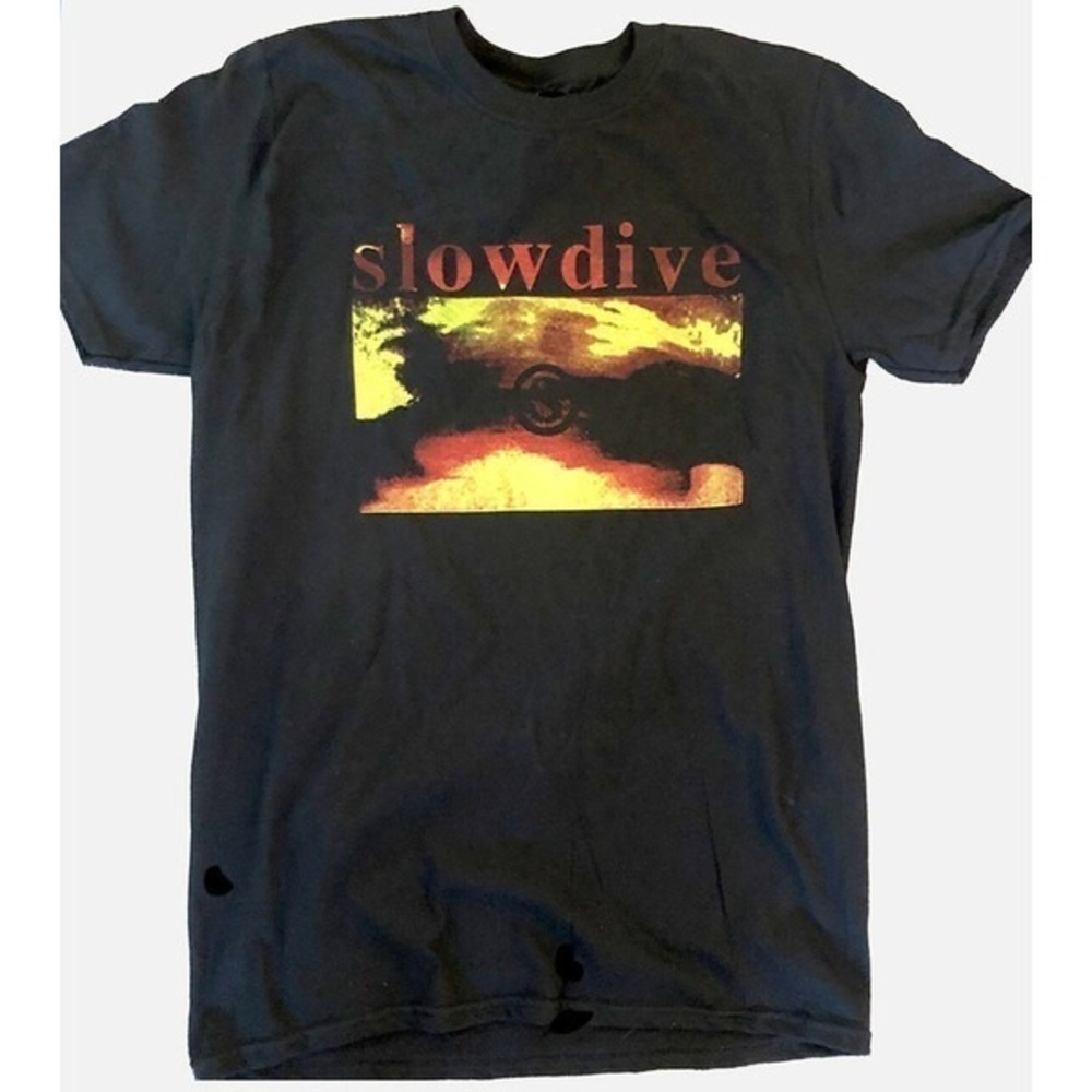 Slowdive Rock Music Fan Graphic Retro Indie Style Outfit Unisex T-Shirt